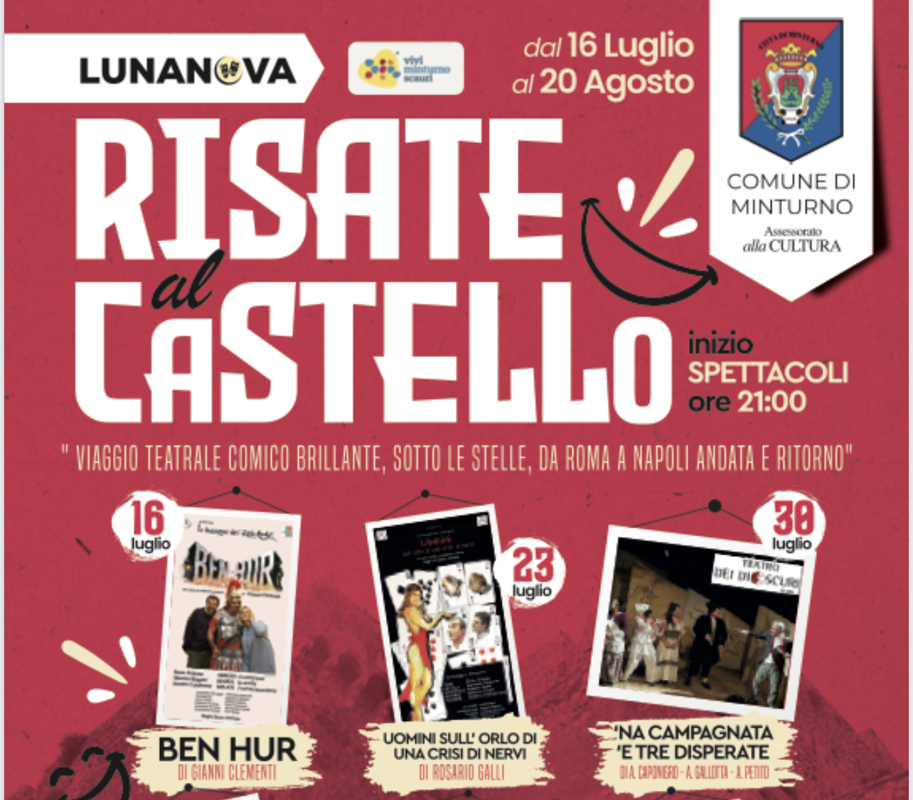 Risate al Castello Minturno Scauri